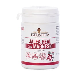 Ana Maria Lajusticia Jalea Real con Magnesio 60 cápsulas - Vitalidad y Reducción del Estrés