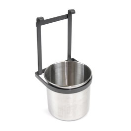 Emuca Portacubiertos de cocina Titane, Acero, Gris antracita