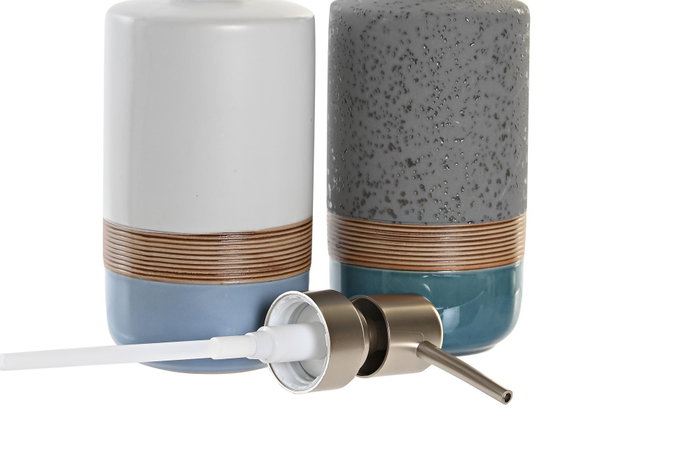 DKD Home Decor Dosificador de Gres 350 ml Surtido de 2 Unidades DKD Home Decor Dosificador de Gres 350 ml Surtido de 2 Unidades