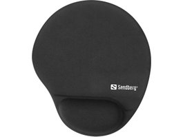 SANDBERG Memory Foam Mousepad Round Alfombrilla de ratón circular con espuma con memoria