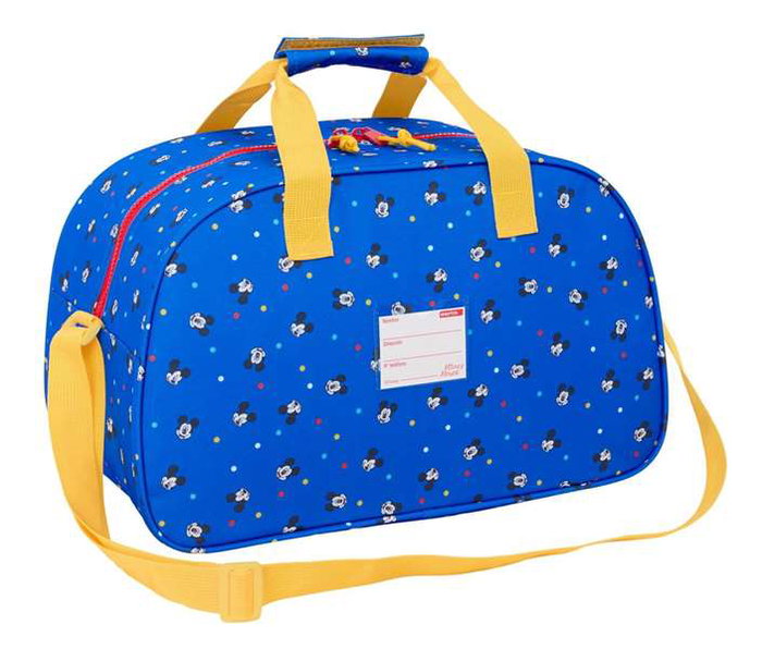 Bolsa de Deporte Mickey Mouse Clubhouse Good day Azul 40 x 24 x 23 cm