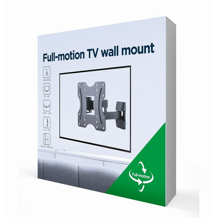 Gembird WM-42ST-01 Soporte para TV 42'' Negro