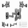 Gembird WM-42ST-01 Soporte para TV 42'' Negro