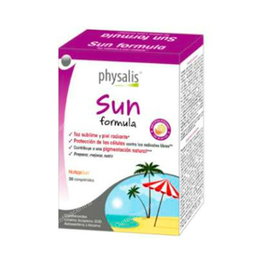 PHYSALIS Sun Formula - Complemento Alimenticio con Antioxidantes para la Piel, Cápsulas para Protección Solar Oral, 30 Cápsulas