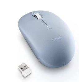 Raton Ngs Fog Optico Inalambrico Azul