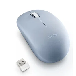 NGS Fog Pro Ratón Óptico Inalámbrico 1000 DPI Azul