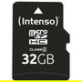 Intenso Tarjeta MicroSDHC 32GB Clase 4 21MB/s, Resiste Golpes, Temperatura y Rayos X, Incluye Adaptador SD