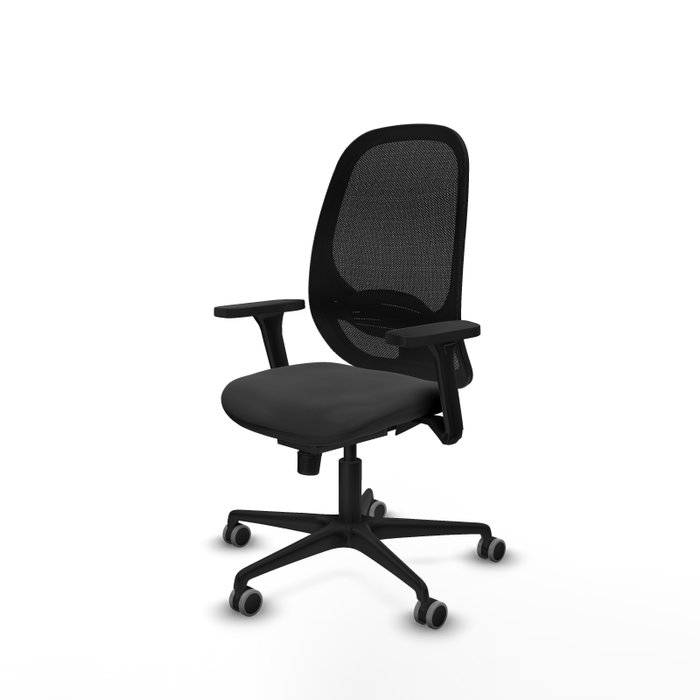 PIQUERAS Y CRESPO Silla de oficina Cilanco con mecanismo Sincro, Gris oscuro y Negro PIQUERAS Y CRESPO Silla de oficina Cilanco con mecanismo Sincro, Gris oscuro y Negro