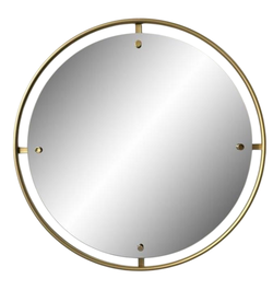DKD Home Decor Espejo Dorado 2 x 90 x 90 cm