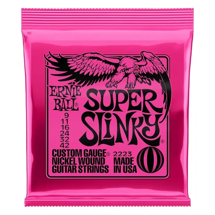 Ernieball Juego Eléctrica Slinky Super 9-42 Ernieball Juego Eléctrica Slinky Super 9-42