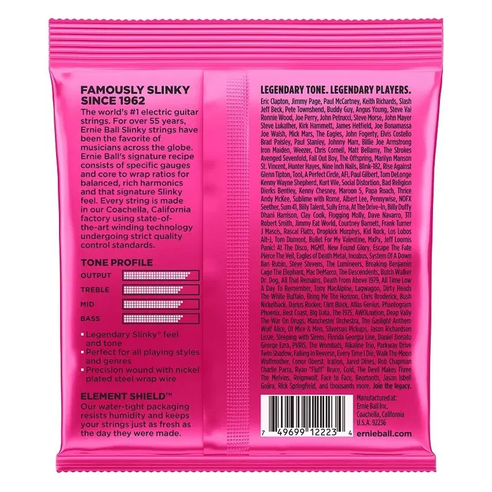 Ernieball Juego Eléctrica Slinky Super 9-42 Ernieball Juego Eléctrica Slinky Super 9-42
