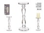GIFTDECOR Candelabro Cristal Anillo L 36cm