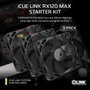 Corsair iCUE LINK RX120 Max Kit de Triple Ventilador de 120 mm