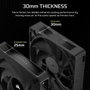 Corsair iCUE LINK RX120 Max Kit de Triple Ventilador de 120 mm