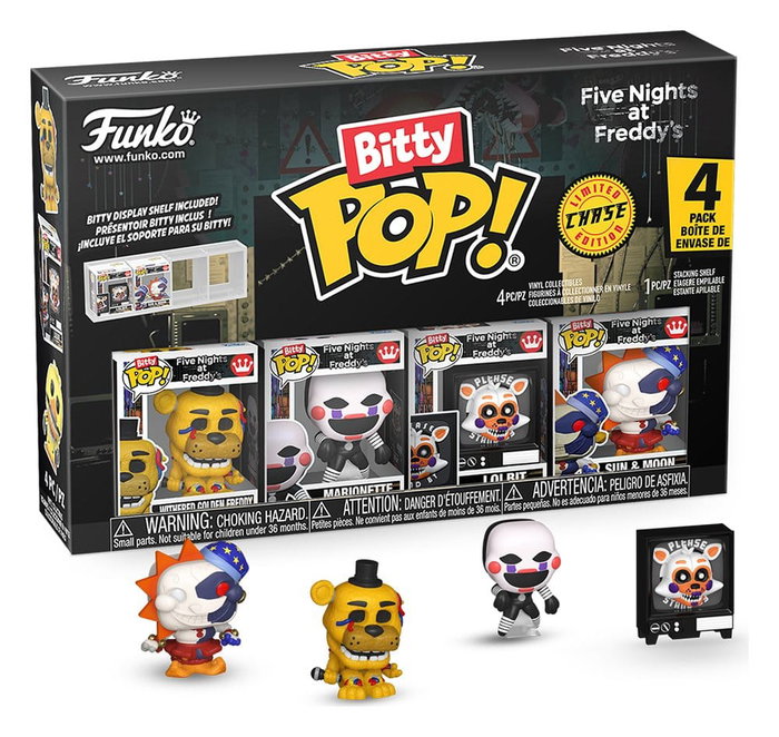 FUNKO Bitty POP! Five Nights at Freddy's Edición Limitada Pack de 4 Figuras FUNKO Bitty POP! Five Nights at Freddy's Edición Limitada Pack de 4 Figuras