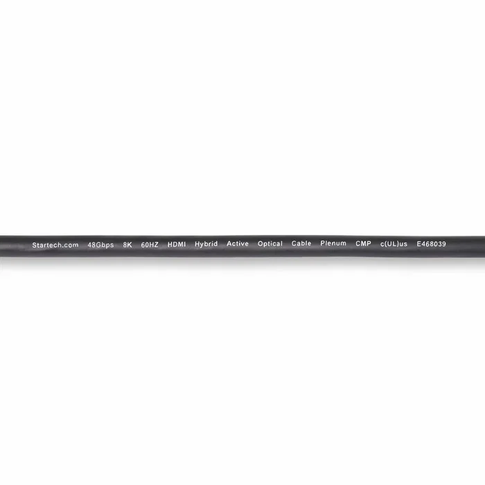 StarTech Cable HDMI 2.1 Híbrido Activo Óptico AOC 15,2m CMP Plenum