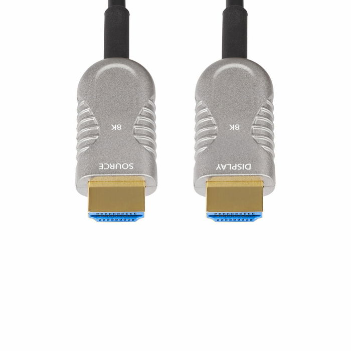 Cable HDMI Startech 8K-A-50F-HDMI-CABLE Negro Plateado 15,2 m Cable HDMI Startech 8K-A-50F-HDMI-CABLE Negro Plateado 15,2 m