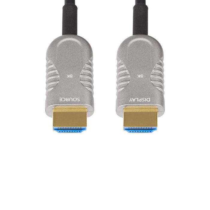 StarTech.com Cable HDMI 2.1 Híbrido Activo Óptico AOC de 15,2m CMP Plenum 8K 48Gbps
