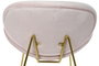 DKD Home Decor Silla Glam Rosa Palo Terciopelo Dorado 63 x 57 x 73 cm (2 Unidades)