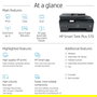 HP Smart Tank Plus 570 Impresora Multifunción 3en1 A4 Color con Tanque de Tinta Inalámbrica WiFi Bluetooth y Alimentador Automático (ADF)