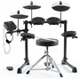Alesis Debut Kit Batería Electrónica con Pads de Malla y Módulo DM-Lite Incluye Sillín, Baquetas y Auriculares