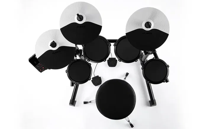 Alesis Debut Kit Batería Electrónica con Pads de Malla y Módulo DM-Lite Incluye Sillín, Baquetas y Auriculares Alesis Debut Kit Batería Electrónica con Pads de Malla y Módulo DM-Lite Incluye Sillín, Baquetas y Auriculares