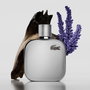 Lacoste L.12.12 Silver Grey Eau de Parfum para Hombre - Fragancia Amaderada Fougère con Lavanda, Geranio, Cedro y Incienso, 100 ml