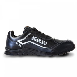 Sparco S0752236NRNR Zapatillas de Seguridad Nitro Mikko S3 SRC Ultra Ligeras Running Talla 36 Negra