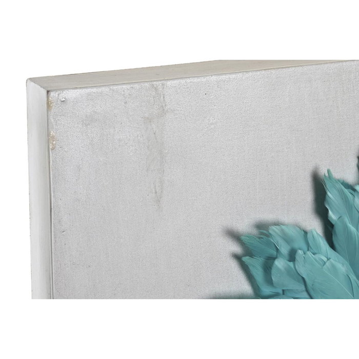 DKD Home Decor Decoración de Pared Pluma 60x60 cm Surtido de 2 Piezas DKD Home Decor Decoración de Pared Pluma 60x60 cm Surtido de 2 Piezas