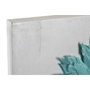 DKD Home Decor Decoración de Pared Pluma 60x60 cm Surtido de 2 Piezas