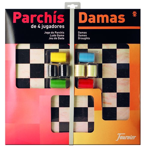 Fournier Juego de Parchís con Damas Tablero Grande