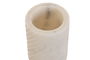 DKD Home Decor Vaso Blanco Marmol 8 x 10 x 8 cm (4 Unidades) Apto Lavavajillas