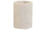 DKD Home Decor Vaso Blanco Marmol 8 x 10 x 8 cm (4 Unidades) Apto Lavavajillas