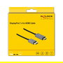 DeLOCK Cable Activo ST-BU DisplayPort 1.4 a HDMI 4K 60Hz HDR 2m, Negro