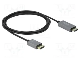 DeLOCK Cable Activo DisplayPort 1.4 a HDMI 4K 60 Hz HDR 2 m