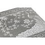 DKD Home Decor Joyero de Madera y Aluminio Pavo Real Plateado