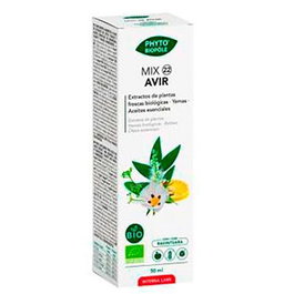 PHYTO BIOPOLE Extracto de Plantas Bio 22 Mix Avir con Ravintsara para Cuidar la Garganta - 50 ml