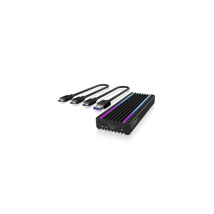 ICY BOX IB-1824ML-C31 Caja externa USB-C 3.2 para M.2 NVMe SSD