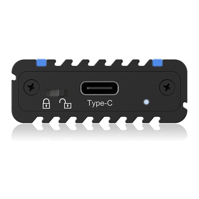 ICY BOX IB-1824ML-C31 Carcasa Externa SSD M.2 NVMe USB 3.2 Gen 2 Tipo C Negro