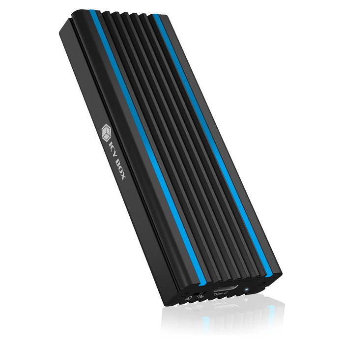 ICY BOX IB-1824ML-C31 Carcasa Externa SSD M.2 NVMe USB 3.2 Gen 2 Tipo C Negro