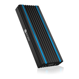 ICY BOX IB-1824ML-C31 Carcasa Externa SSD M.2 NVMe USB 3.2 Gen 2 Tipo C Negro