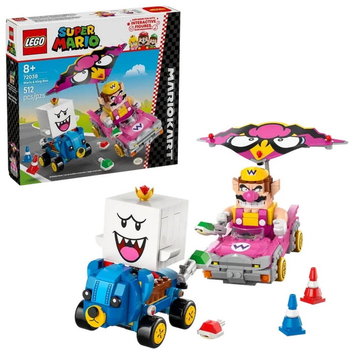 LEGO Mario Kart Rey Boo y el Carro de Mario Kart Set de Construcción de 8 Años LEGO Mario Kart Rey Boo y el Carro de Mario Kart Set de Construcción de 8 Años
