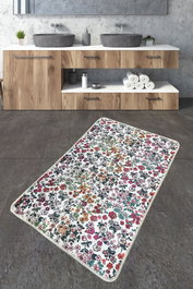 Mijölnir Alfombrilla de Baño 101 Poliéster 700 gr/m² 10mm Pelo Antideslizante 80 x 100 cm