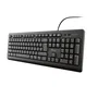 Trust Primo Teclado de Oficina USB Portugués Negro