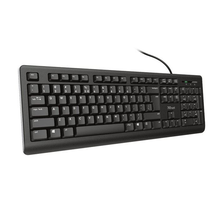 Trust Primo Keyboard PT Teclado Portugués 24142