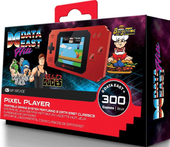 My Arcade Pixel Player con juegos de Data East My Arcade Pixel Player con juegos de Data East