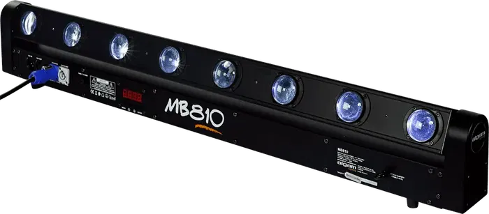 Algamlight Barra Led 8 X 10W Rgbw Motorizada Profesional 100W 8 Leds