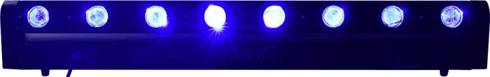 Algamlight Barra Led 8 X 10W Rgbw Motorizada Profesional 100W 8 Leds