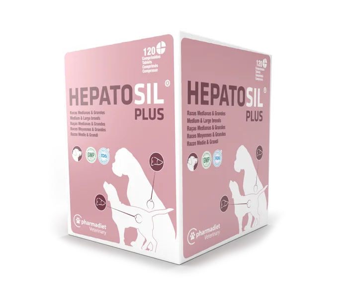 Hepatosil Plus Razas Medianas y Grandes 120 Comp Hepatosil Plus Razas Medianas y Grandes 120 Comp