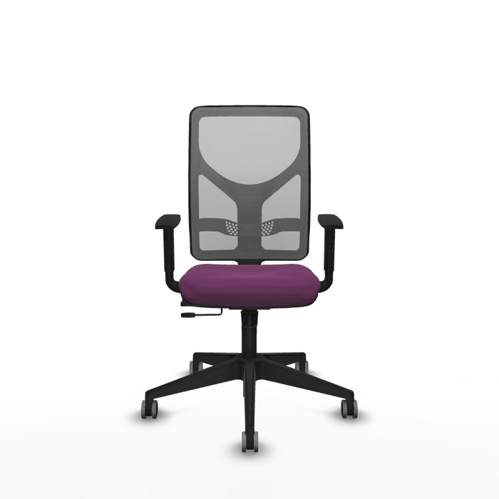 PIQUERAS Y CRESPO Silla de oficina Motilla con mecanismo Sincro/Traslack Morado y Gris PIQUERAS Y CRESPO Silla de oficina Motilla con mecanismo Sincro/Traslack Morado y Gris
